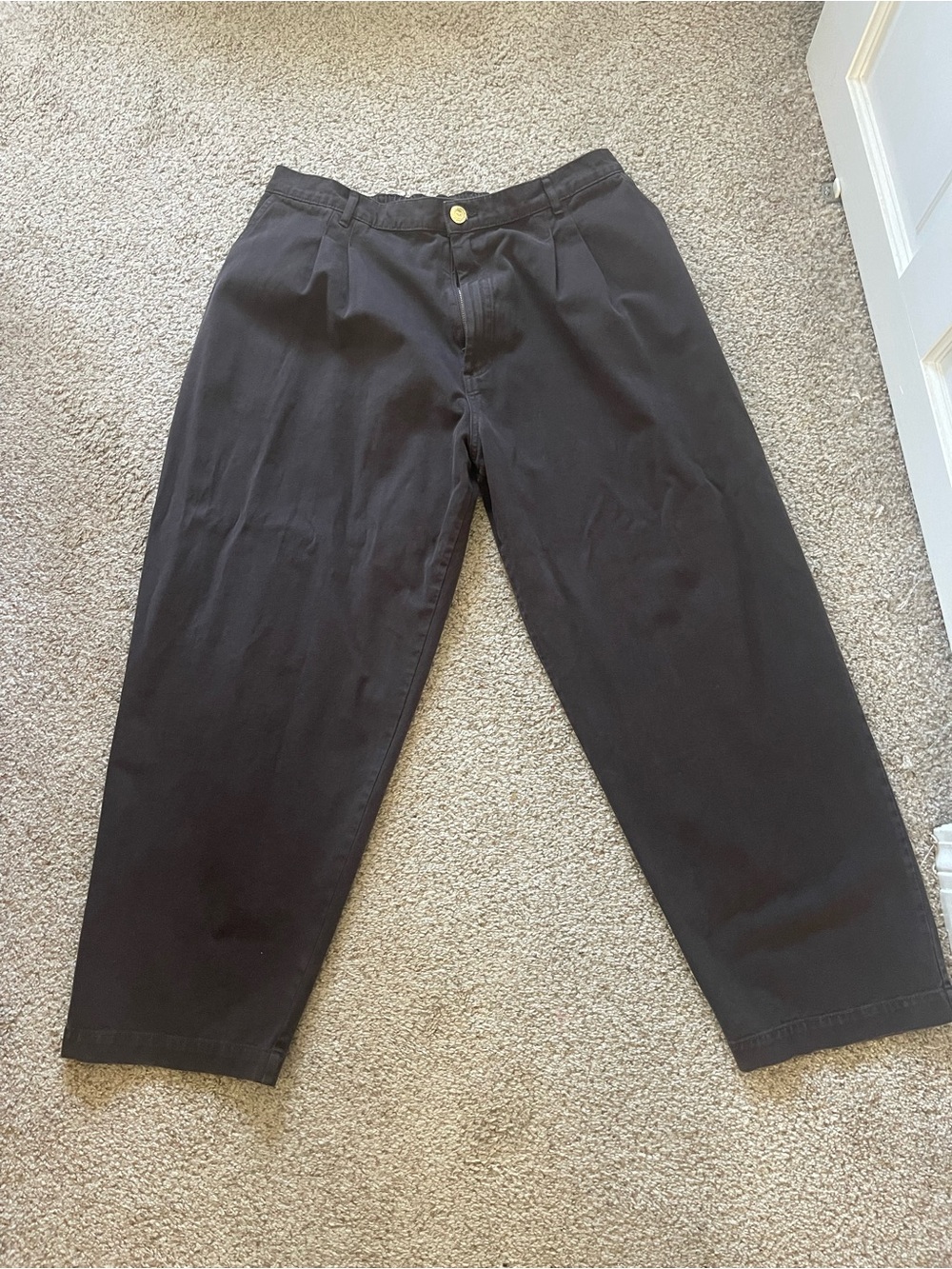 Big Bud Press Espresso Brown Heavyweight Trousers